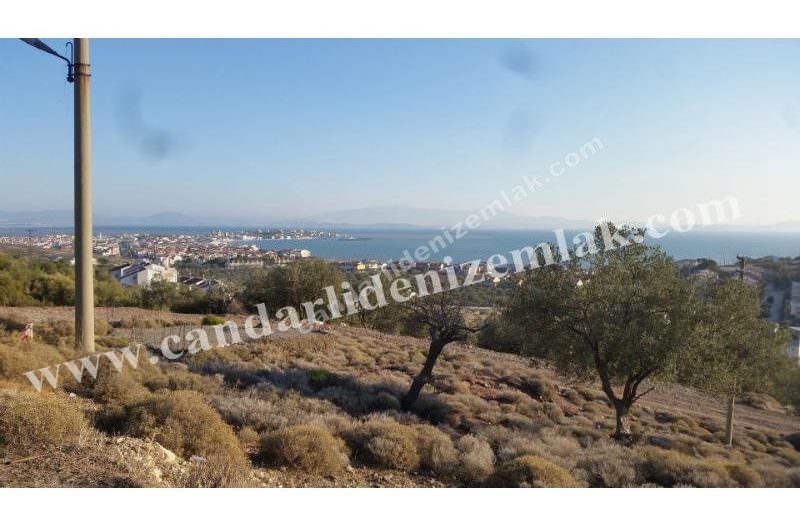 Çandarlı Özlem ‘de Satılık Arsa Mükemmel Manzaralı