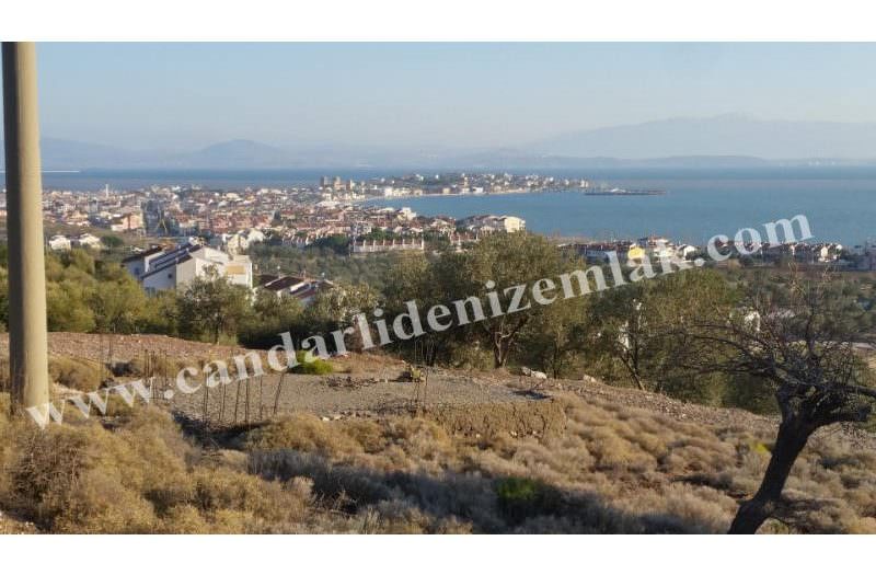 Çandarlı Özlem ‘de Satılık Arsa Mükemmel Manzaralı