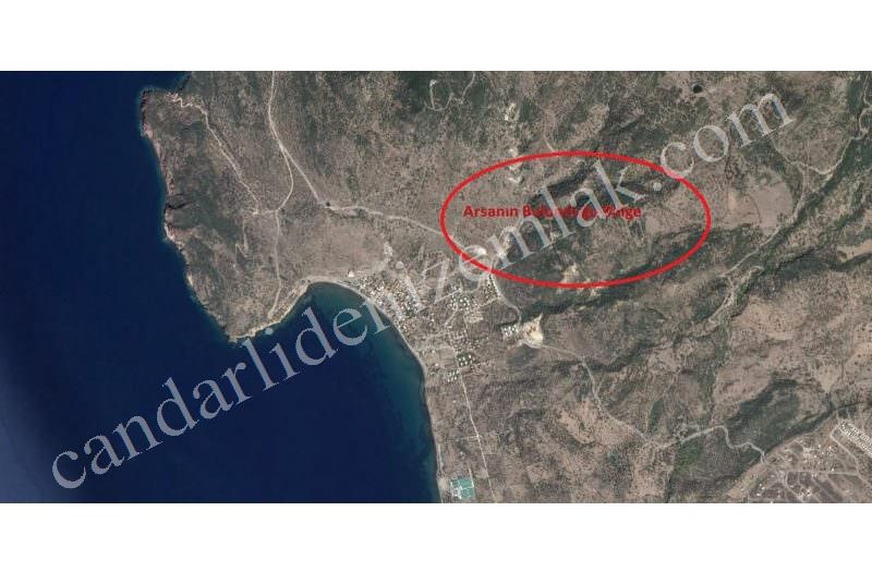 Çandarlı’da Satılık Yatırımlık 240 Dönüm Arazi