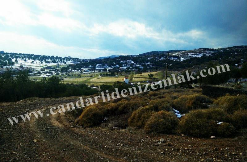 Çandarlı Özlem ‘de Satılık Arsa Mükemmel Manzaralı