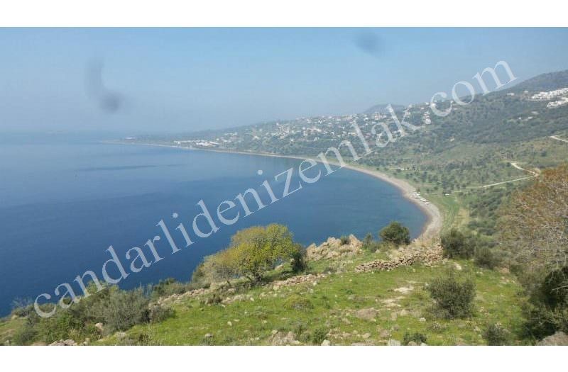 Çandarlı Eyko’da Satılık Deniz Manzaralı İkiz Arsa